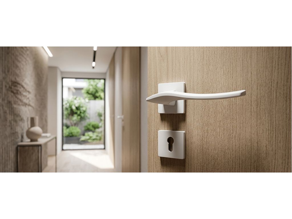 Maniglia kind Q H6 rosetta quadra d.50x50x6h bocchetta foro chiave varie finiture | KTS - immagine 9